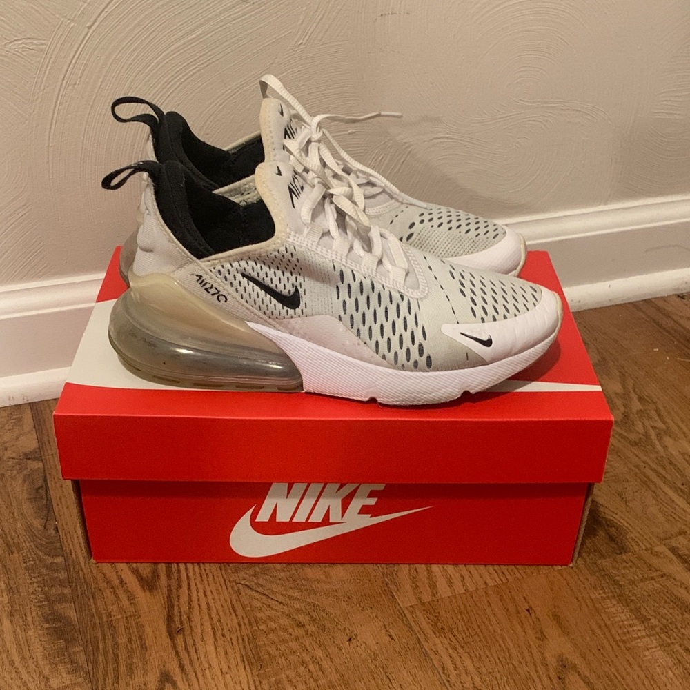 Nike Kids Gray and Black Sneakers